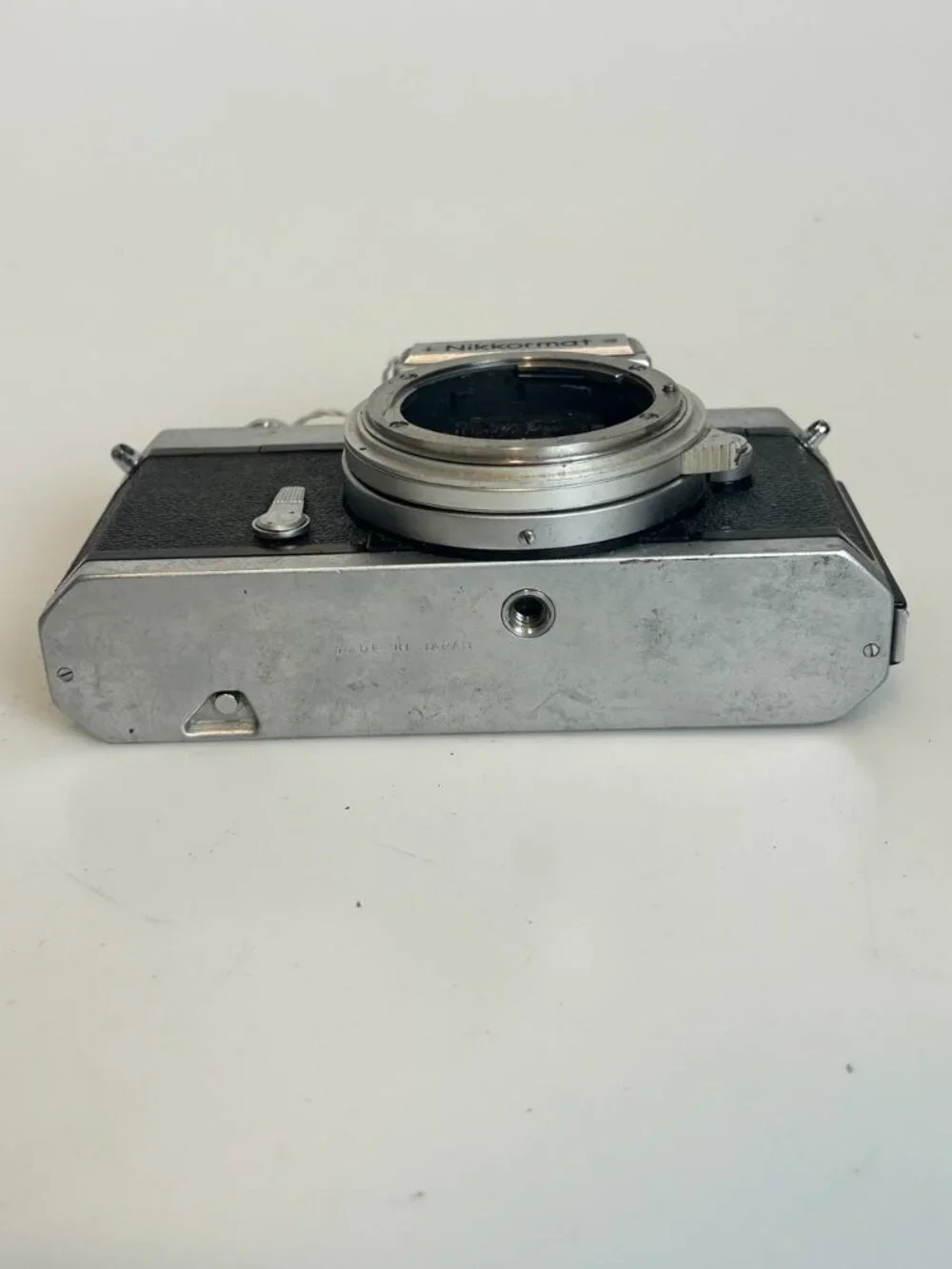 UNTESTED AS IS Nikkormat FTN 35mm SLR Camera Body - Chrome